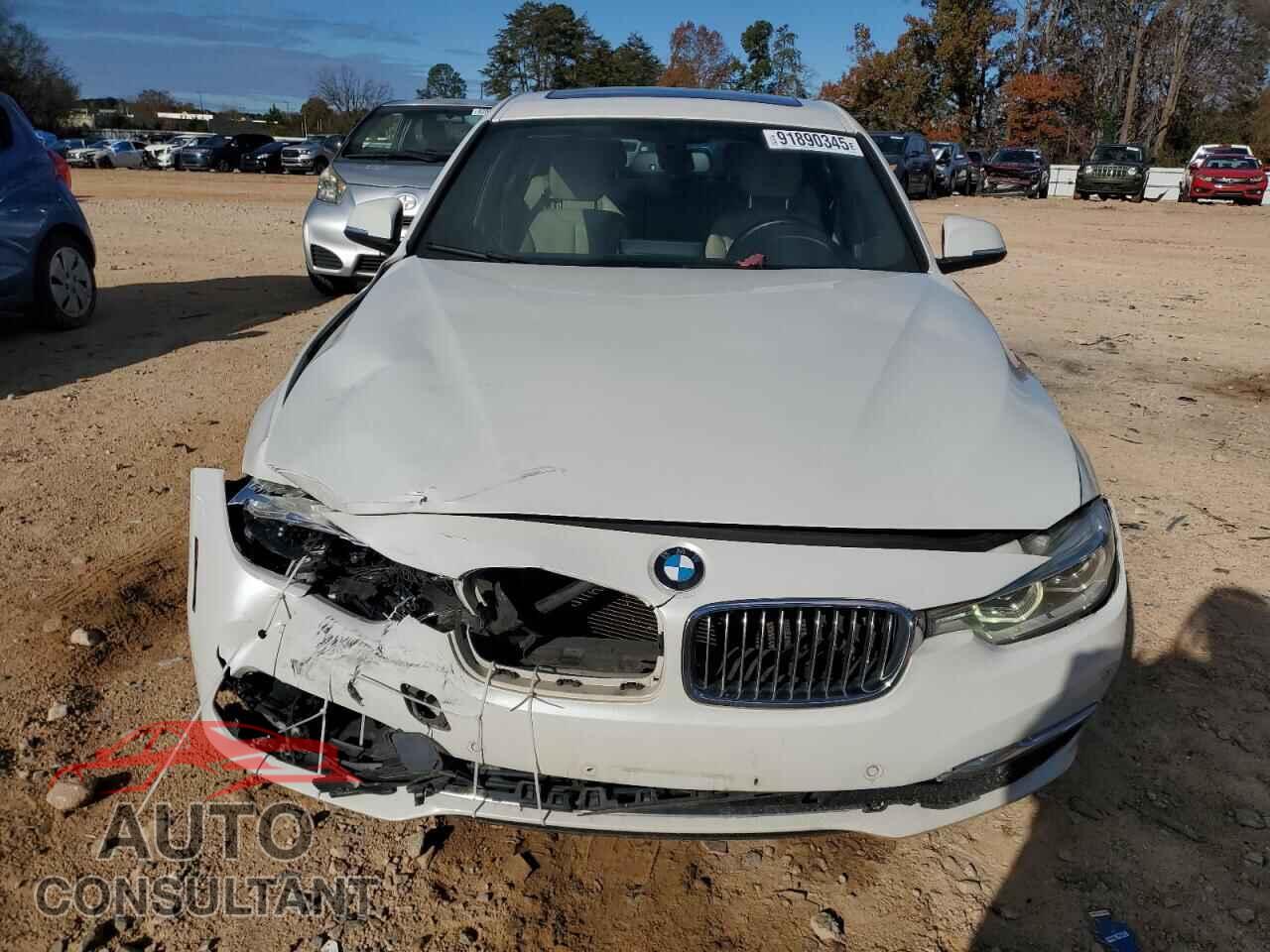 BMW 3 SERIES 2016 - WBA8E9G56GNU28319