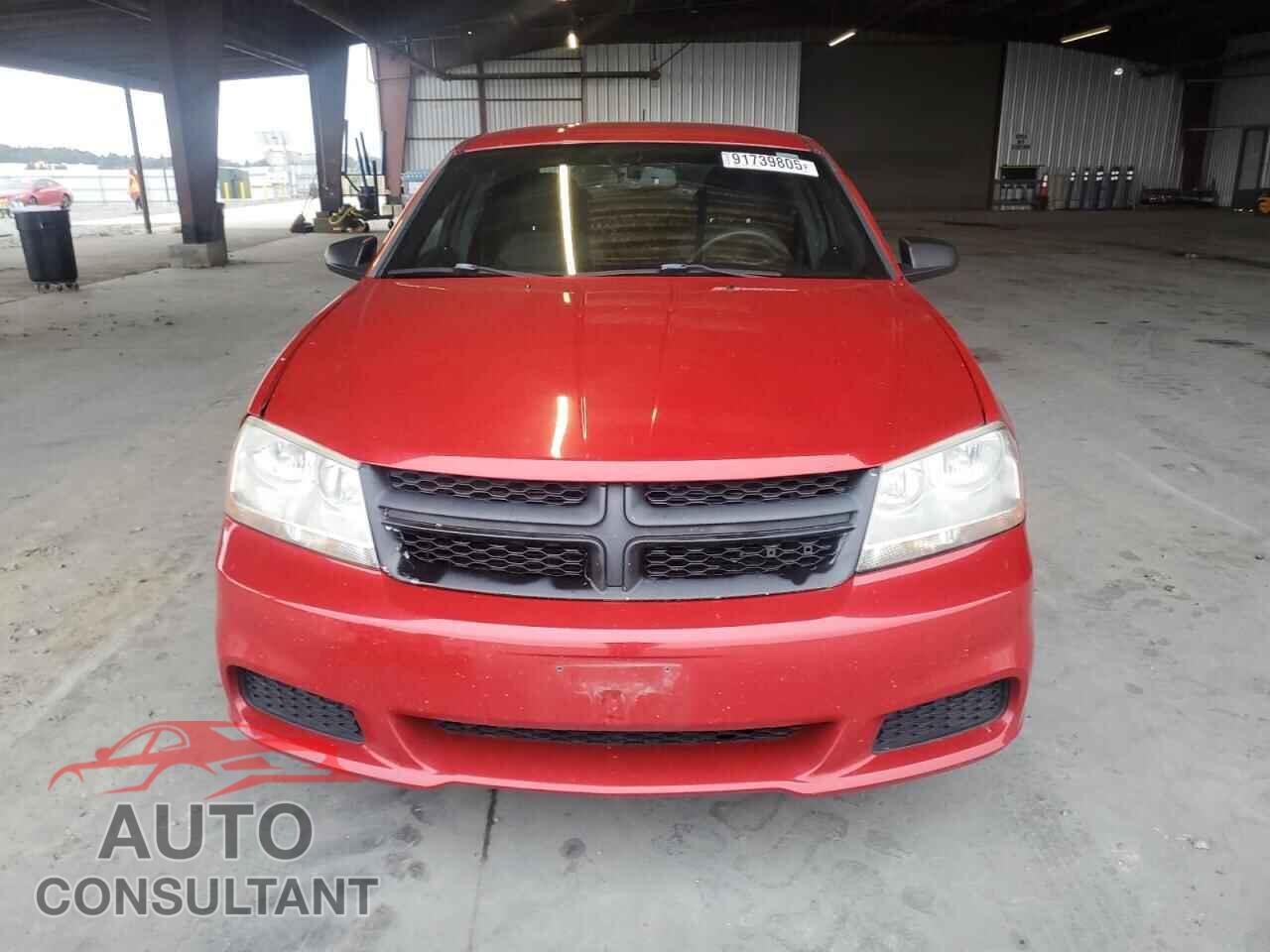 DODGE AVENGER 2013 - 1C3CDZAB0DN688035