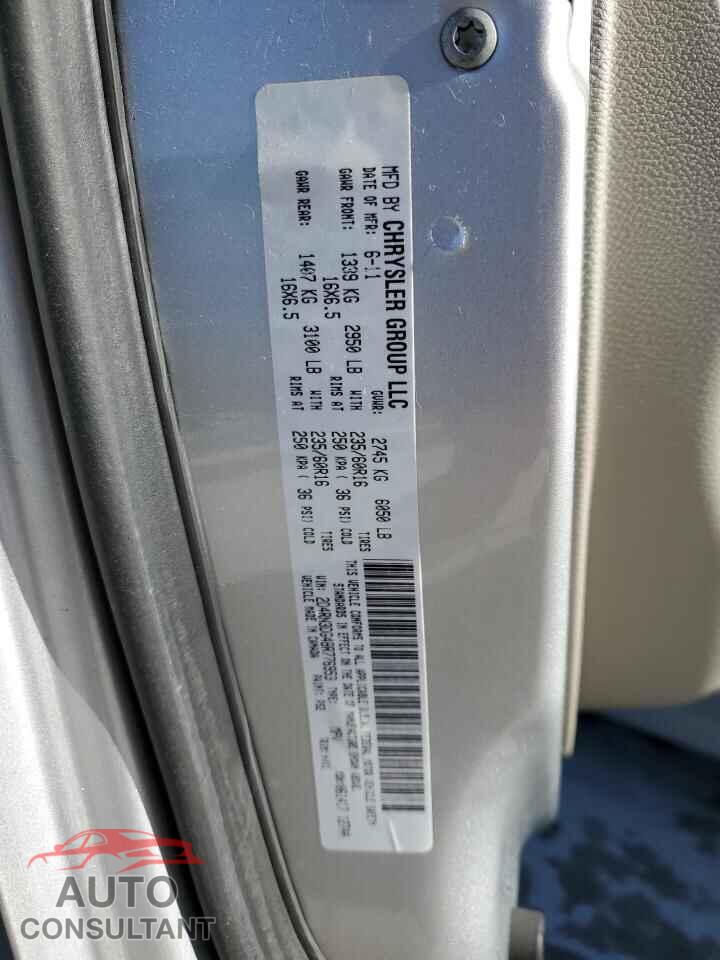 DODGE CARAVAN 2011 - 2D4RN3DG4BR776953