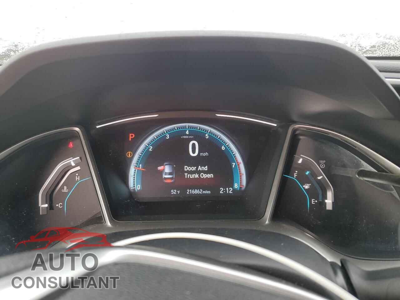 HONDA CIVIC 2017 - 19XFC2F78HE216683
