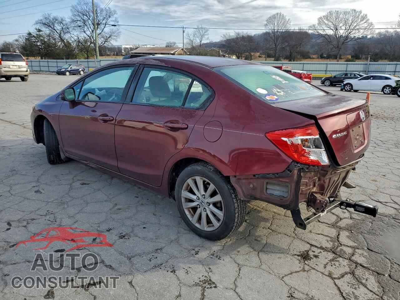 HONDA CIVIC 2012 - 2HGFB2F92CH534186