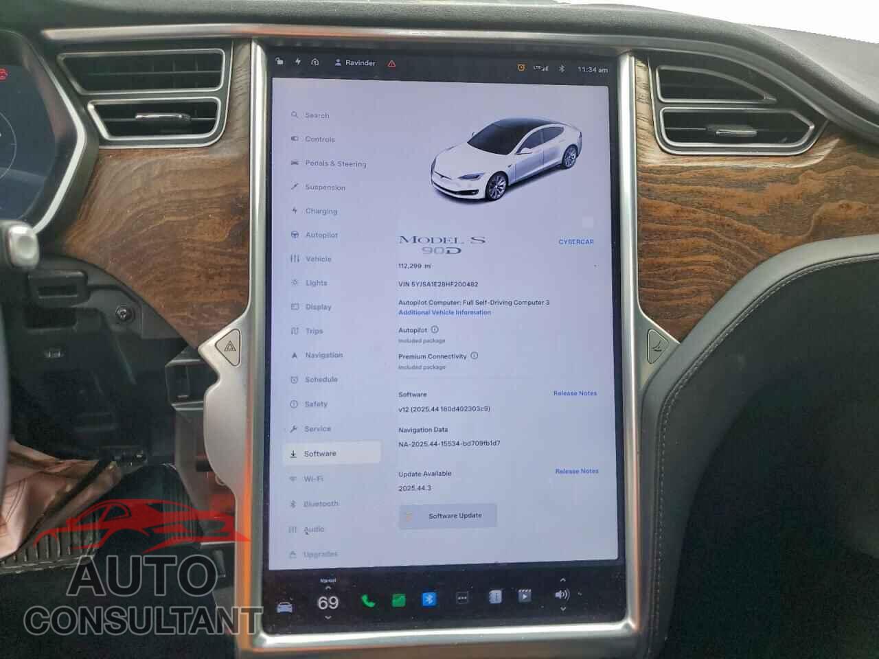 TESLA MODEL S 2017 - 5YJSA1E28HF200482