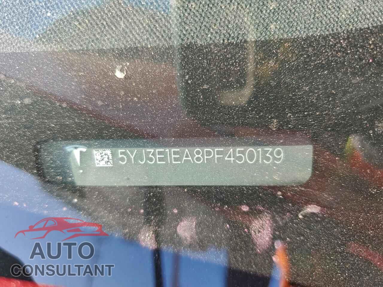 TESLA MODEL 3 2023 - 5YJ3E1EA8PF450139