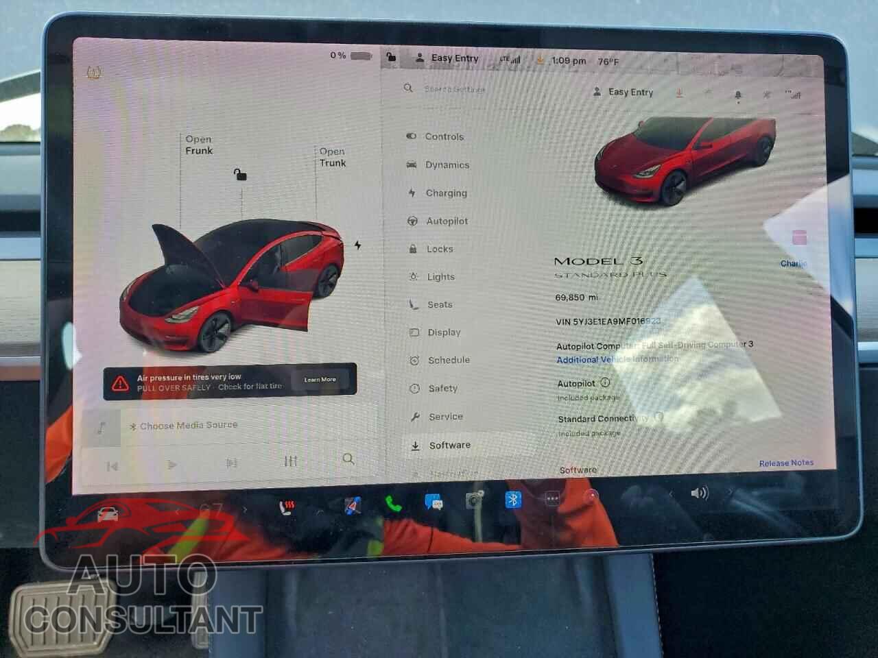 TESLA MODEL 3 2021 - 5YJ3E1EA9MF016923