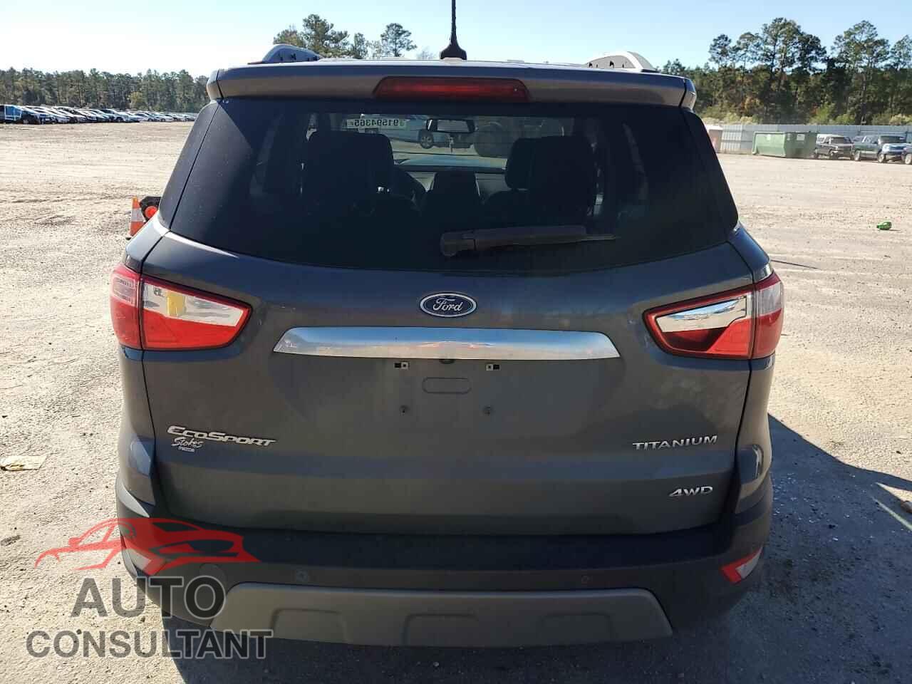 FORD ECOSPORT 2020 - MAJ6S3KL6LC346107