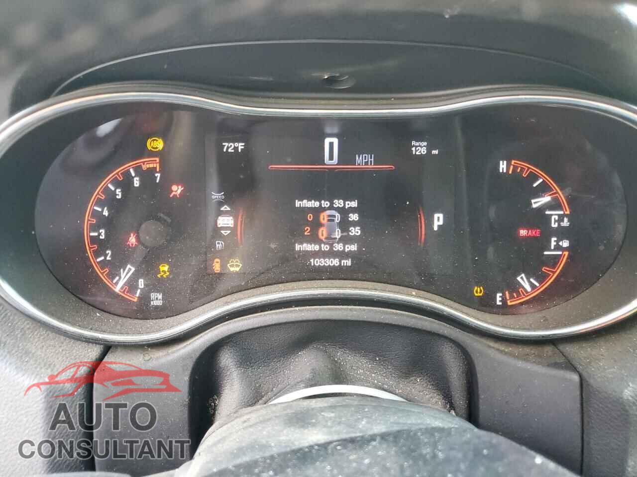 DODGE DURANGO 2017 - 1C4RDJDGXHC861026