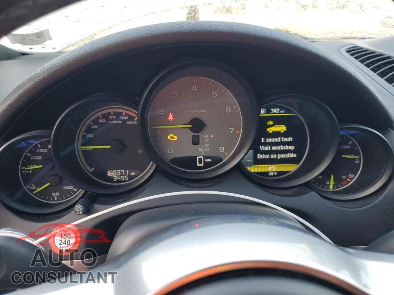 PORSCHE CAYENNE 2017 - WP1AE2A29HLA72504