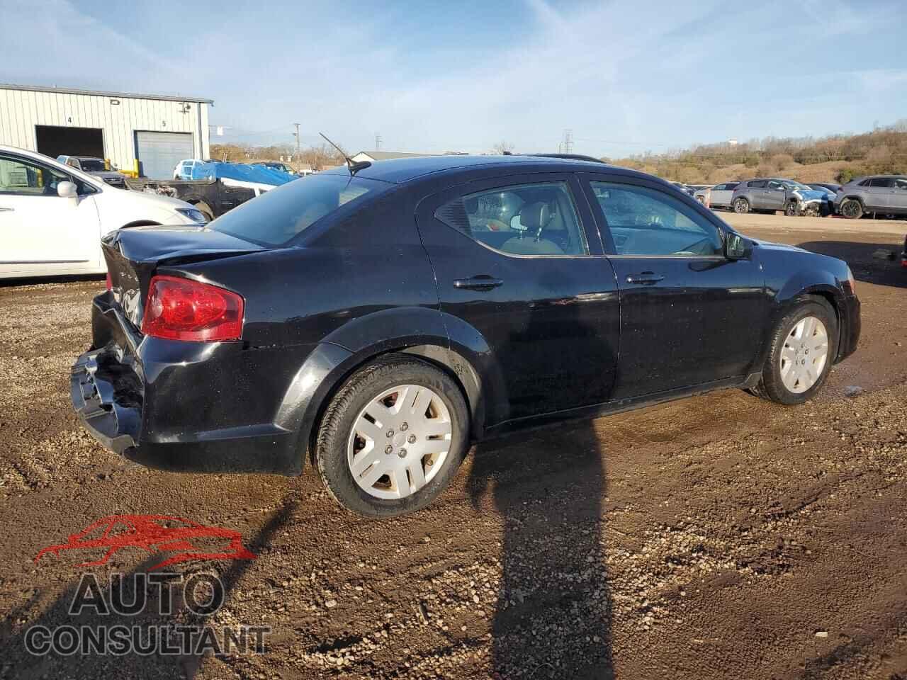 DODGE AVENGER 2012 - 1C3CDZAB8CN216907
