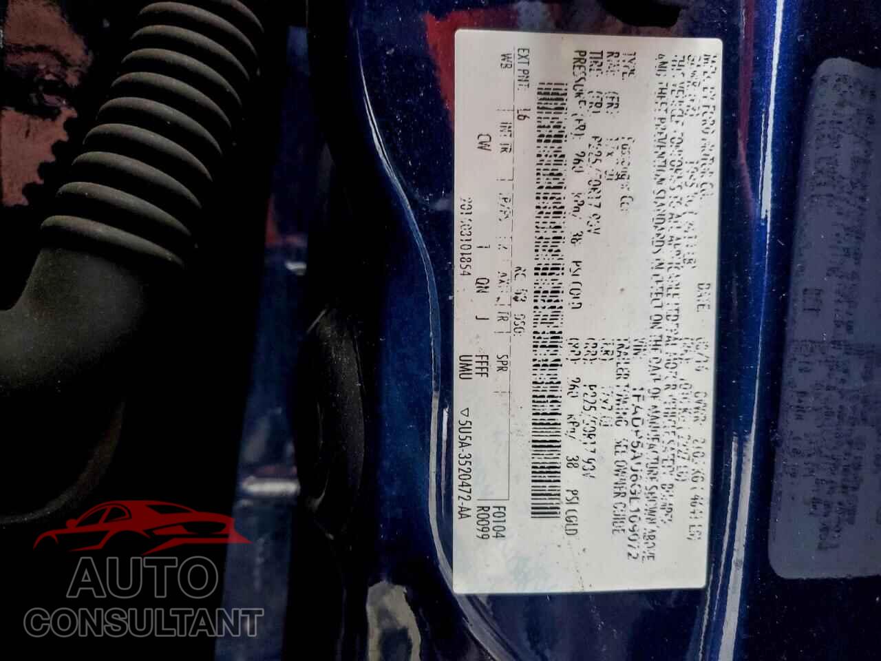 FORD CMAX 2016 - 1FADP5AU6GL109072
