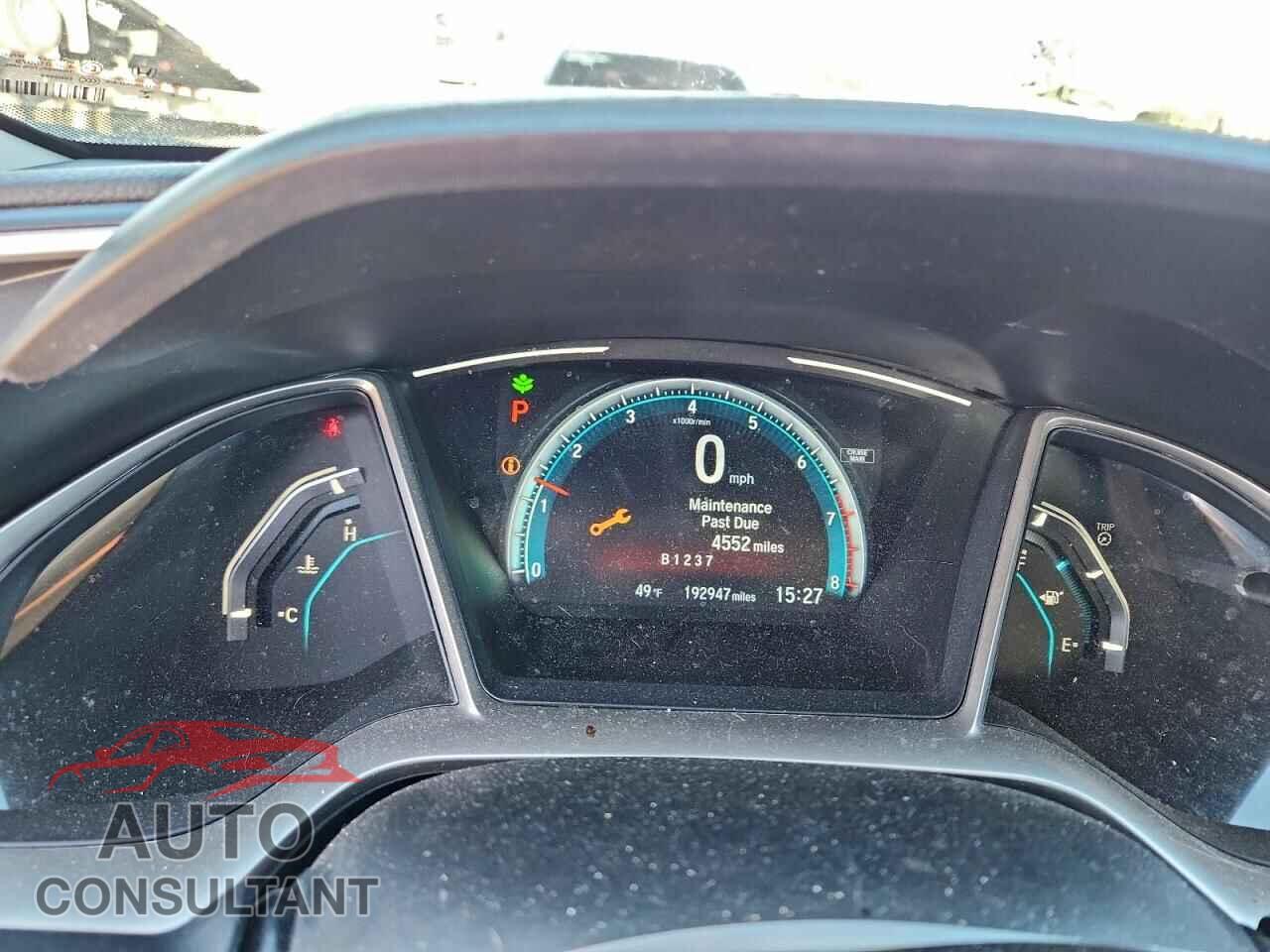 HONDA CIVIC 2017 - 19XFC2F78HE024003