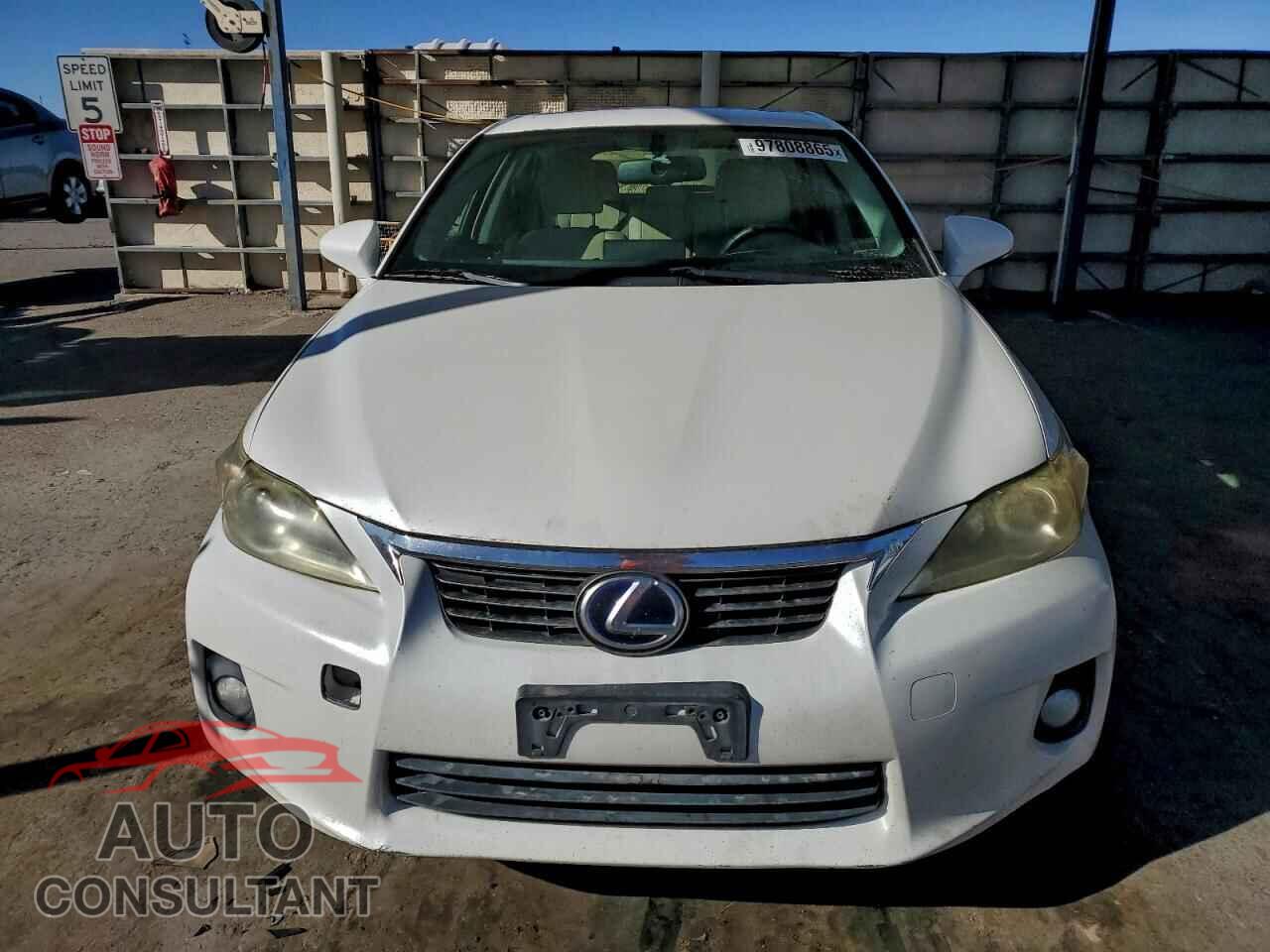 LEXUS CT 200 2012 - JTHKD5BH0C2103889