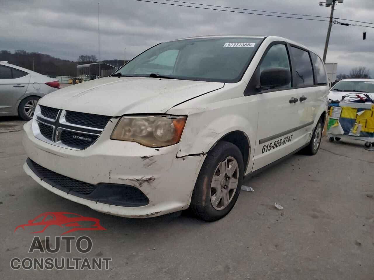 DODGE CARAVAN 2011 - 2D4RN1AG8BR600772