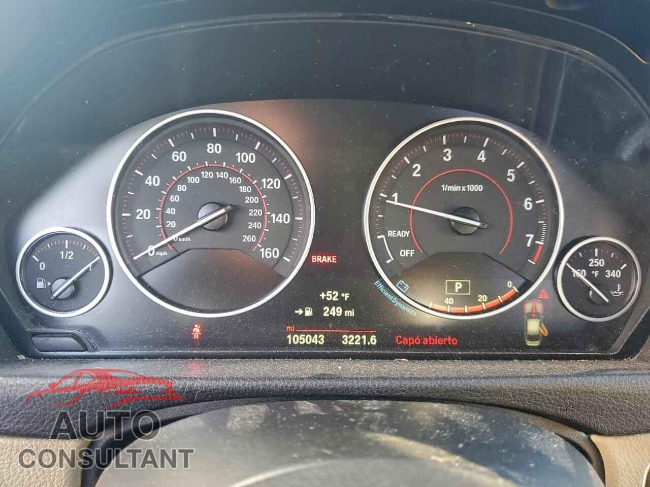 BMW 3 SERIES 2016 - WBA8E3G58GNU02026