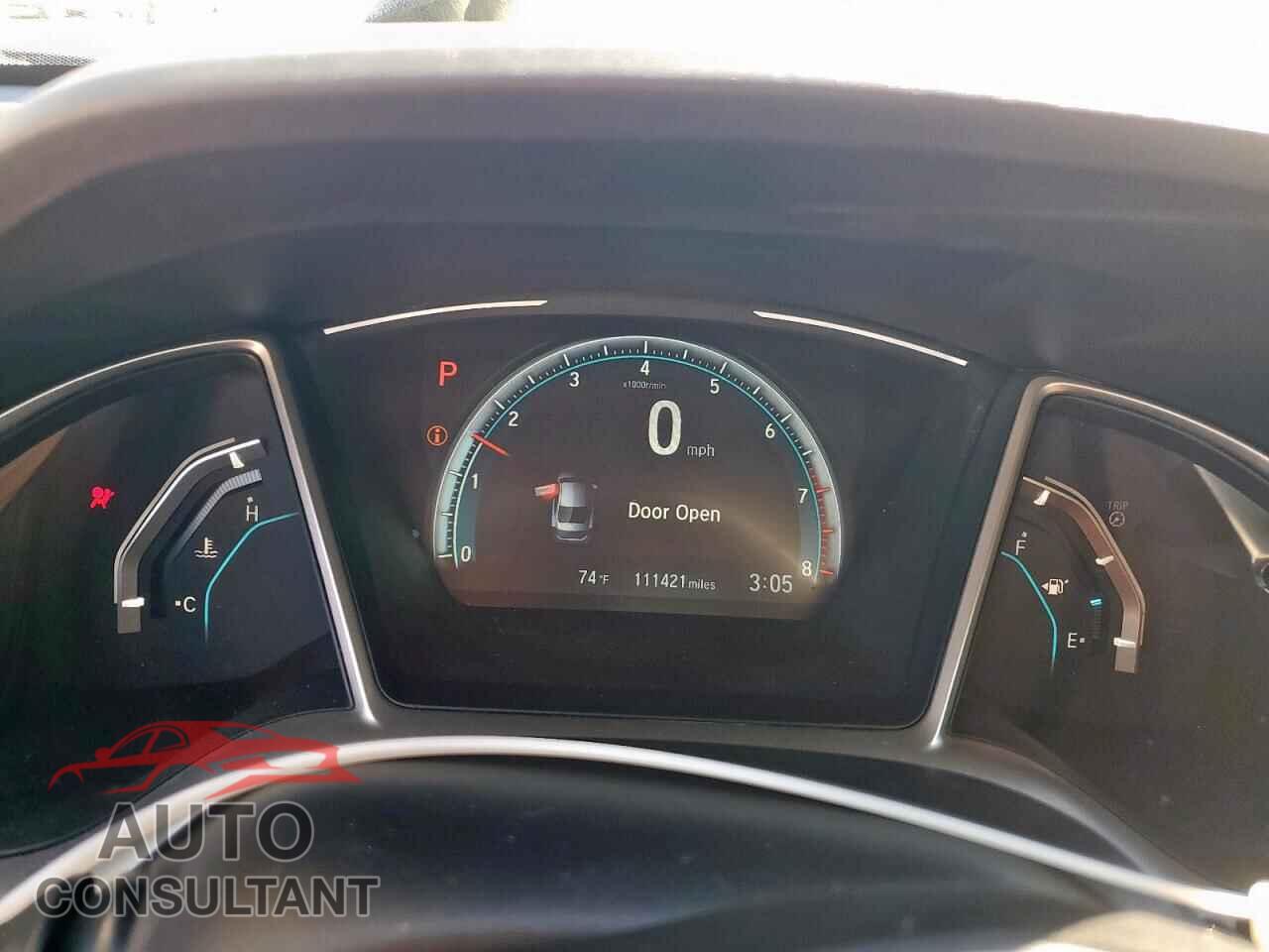 HONDA CIVIC 2017 - 19XFC2F72HE045977