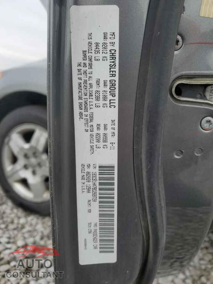 DODGE CALIBER 2011 - 1B3CB1HA7BD269720