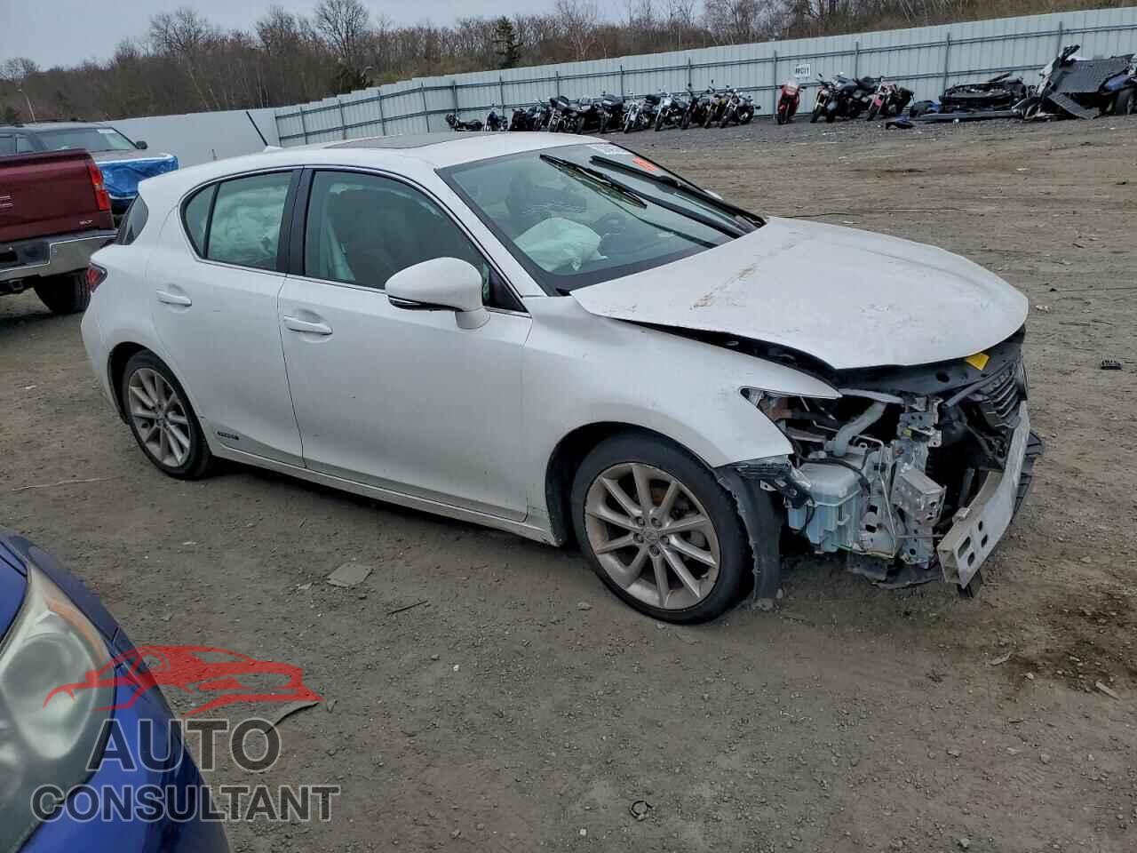 LEXUS CT 200 2012 - JTHKD5BH2C2120001