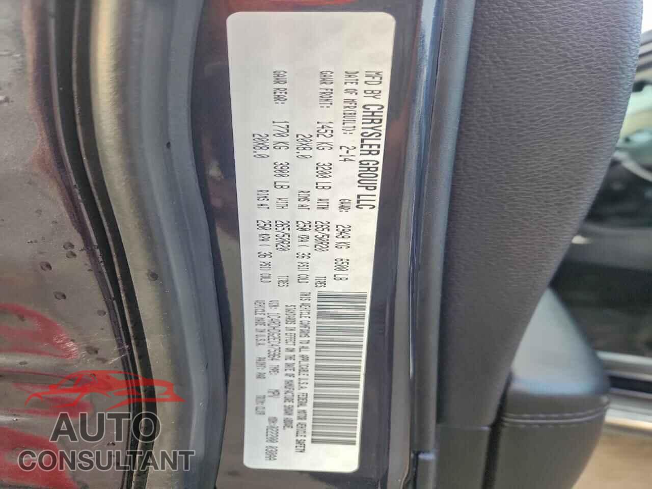 DODGE DURANGO 2014 - 1C4RDHDG2EC475964