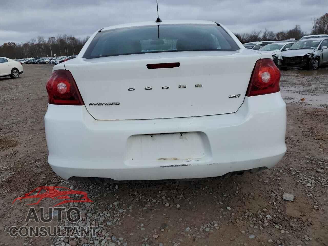 DODGE AVENGER 2012 - 1C3CDZCB4CN193221