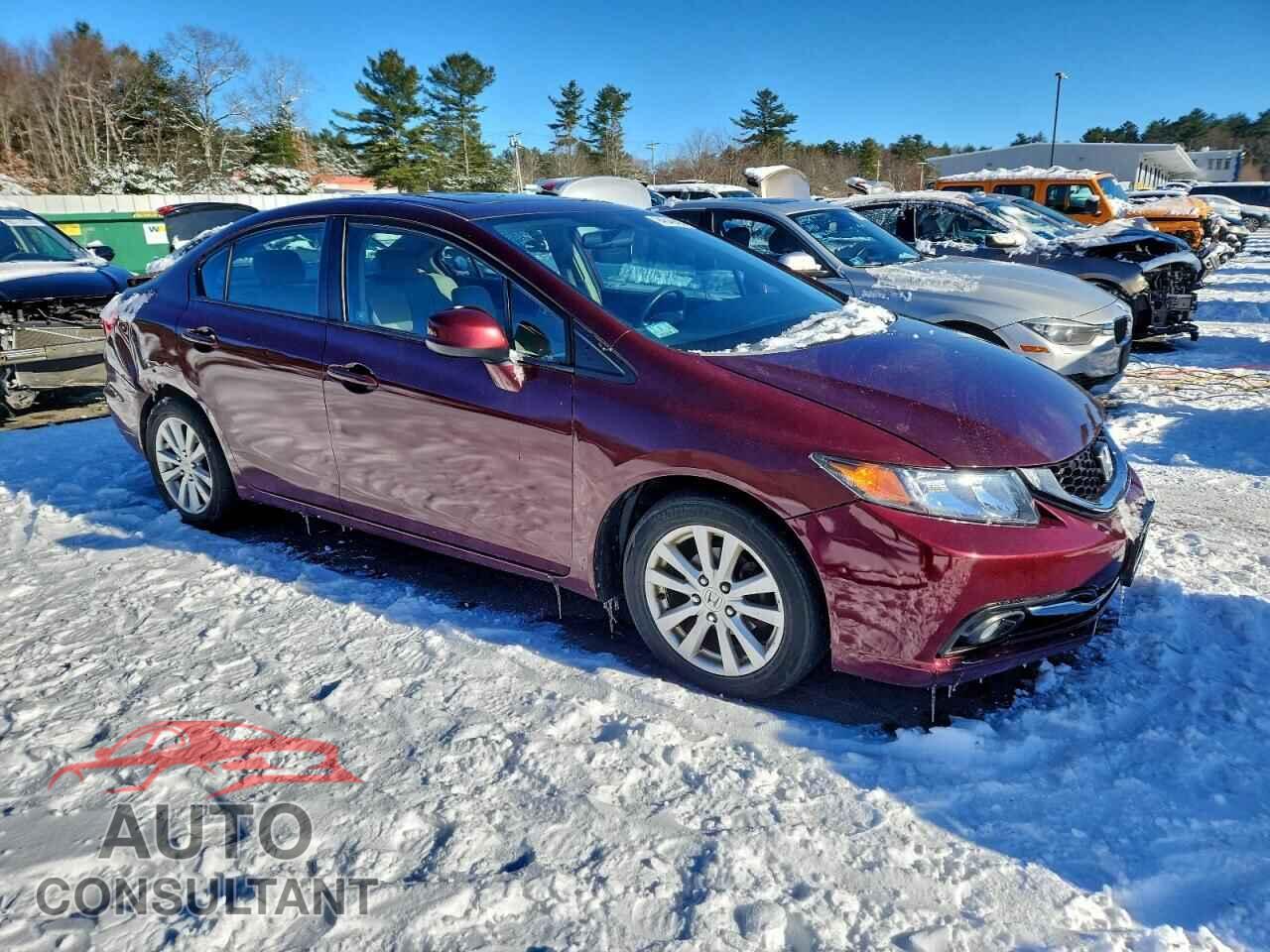 HONDA CIVIC 2012 - 19XFB2F80CE334246