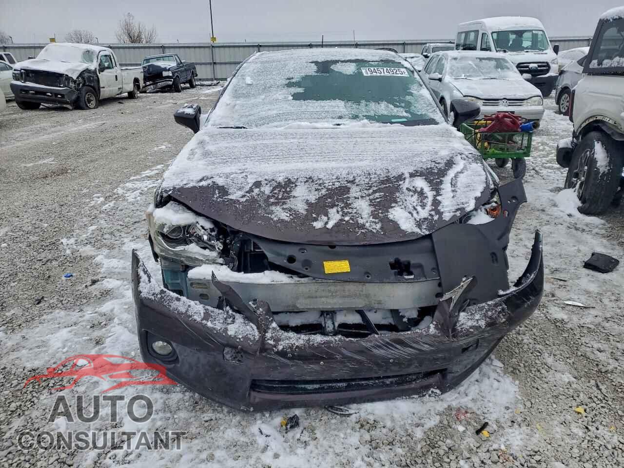 LEXUS CT 200 2012 - JTHKD5BH9C2081648
