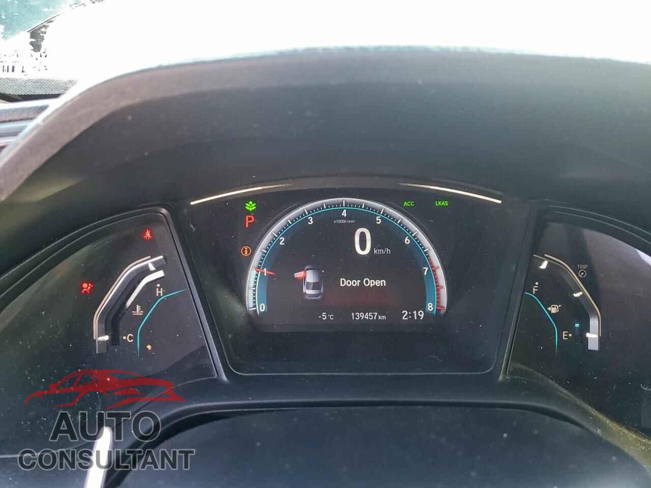 HONDA CIVIC 2018 - 2HGFC2F65JH044647