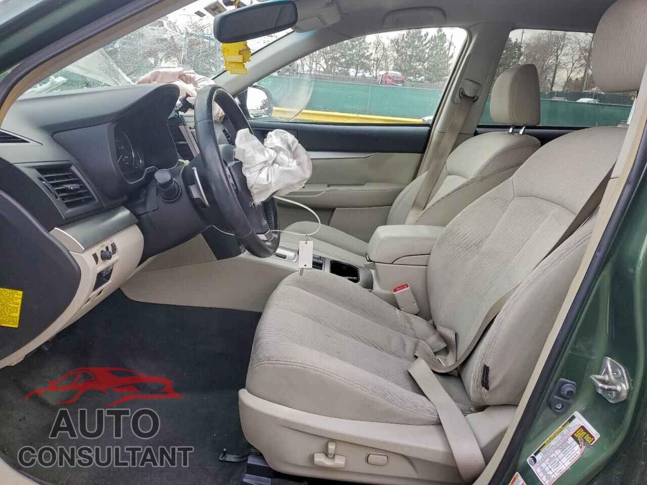 SUBARU OUTBACK 2012 - 4S4BRCCC3C3257447