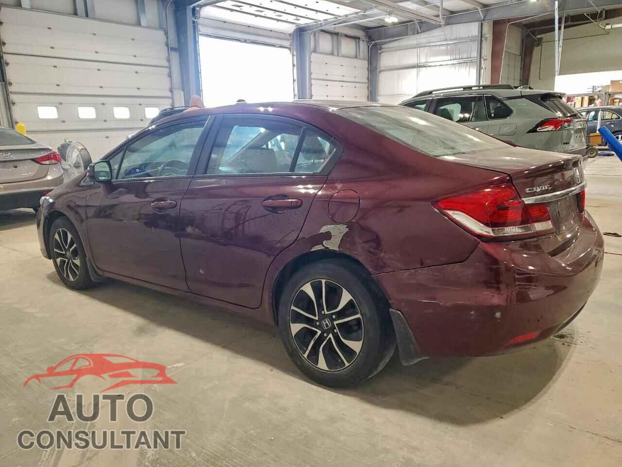 HONDA CIVIC 2013 - 19XFB2F90DE087806