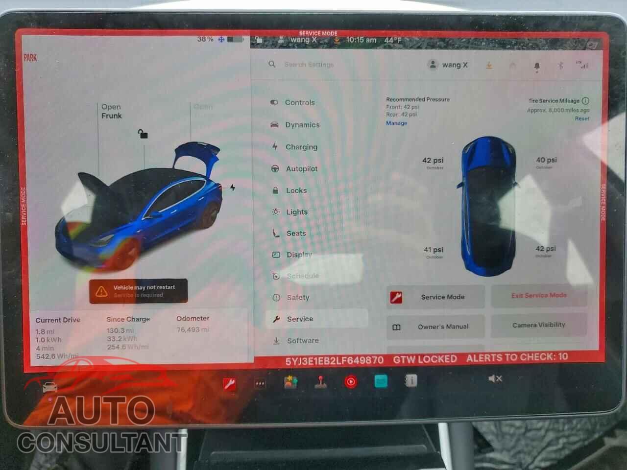 TESLA MODEL 3 2020 - 5YJ3E1EB2LF649870