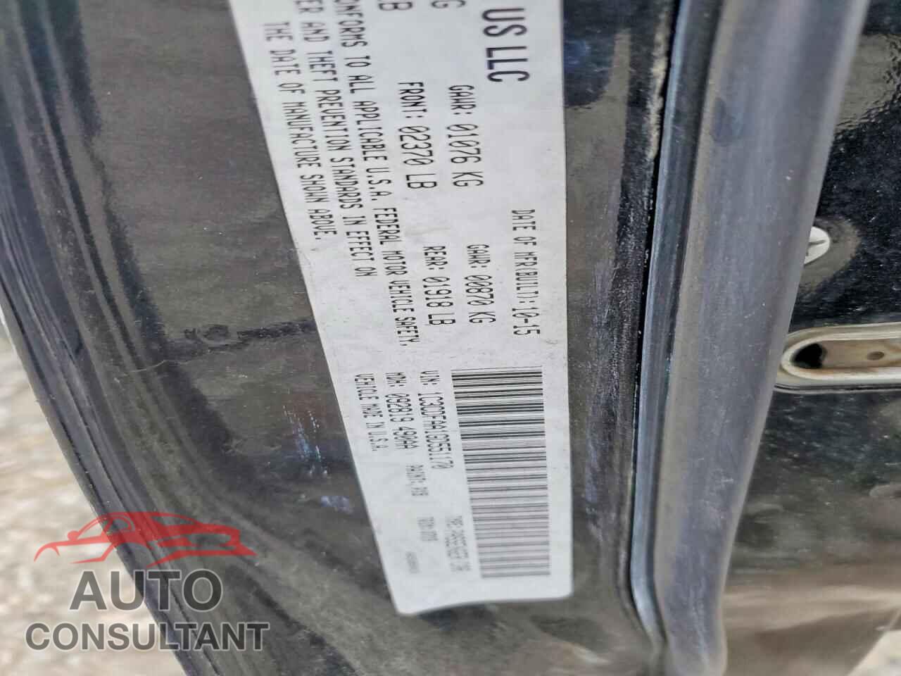 DODGE DART 2016 - 1C3CDFAA1GD551170