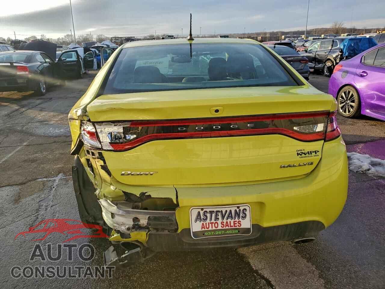 DODGE DART 2013 - 1C3CDFBA3DD119027