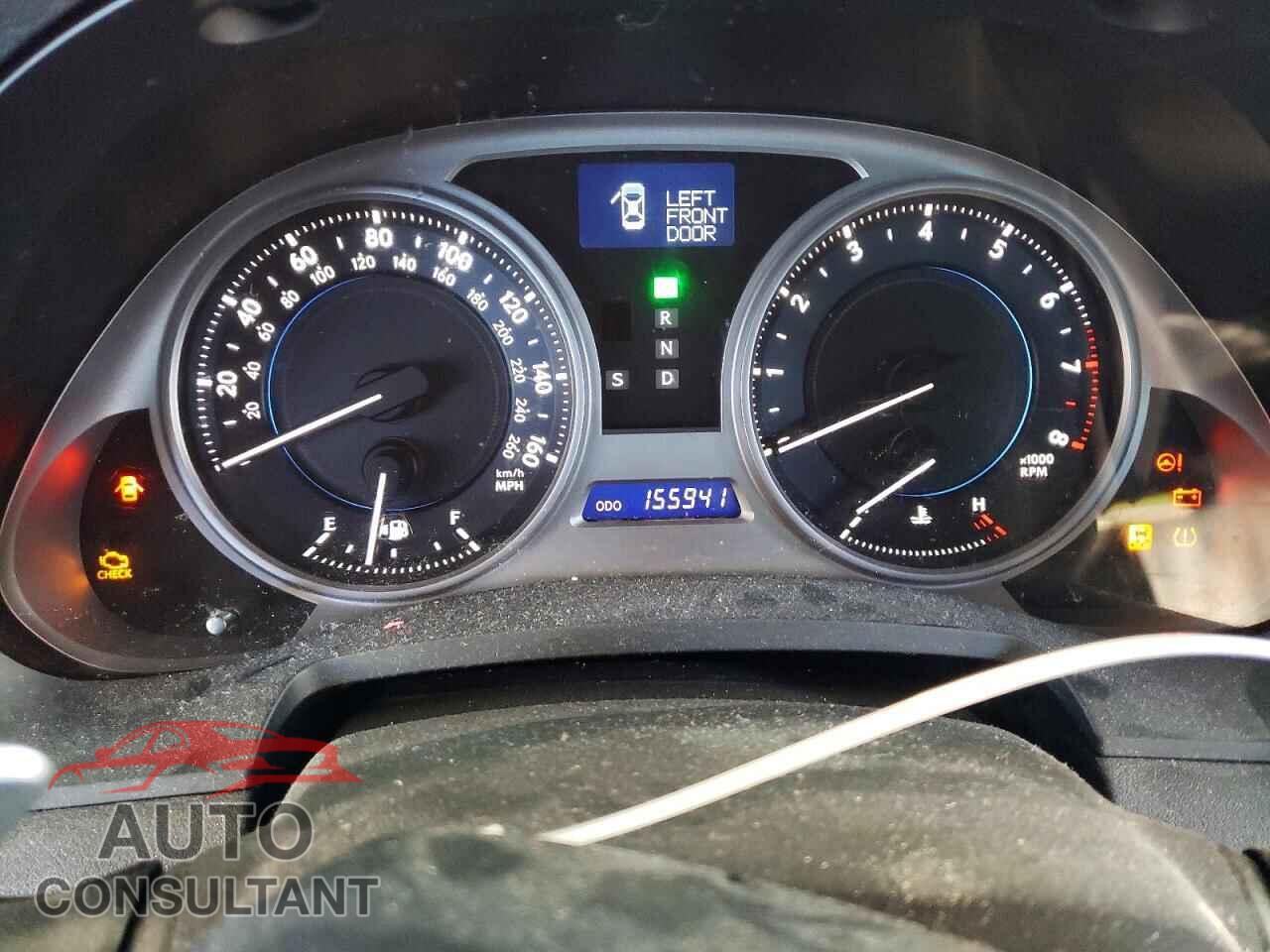 LEXUS IS 2010 - JTHBF5C27A5116493