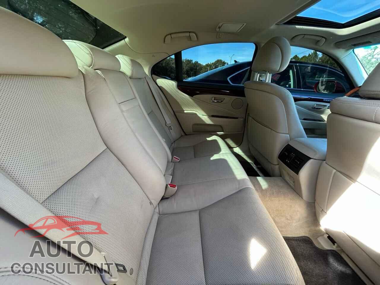 LEXUS LS460 2010 - JTHBL5EF9A5093825