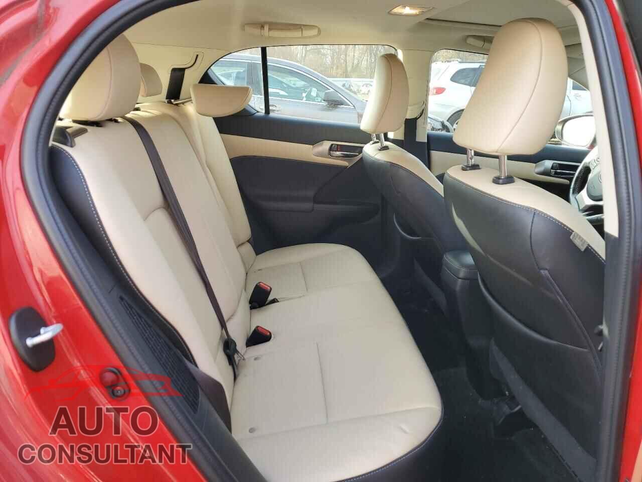 LEXUS CT 200 2017 - JTHKD5BH9H2297670
