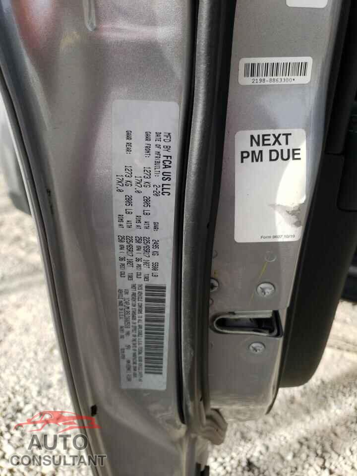 JEEP GRAND CHER 2020 - 1C4PJMLB5LD602518
