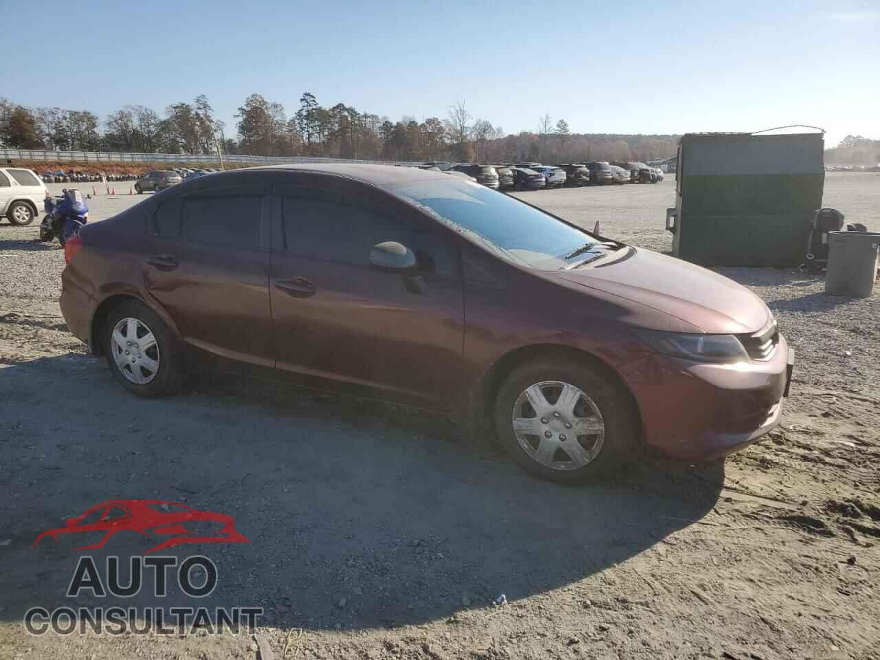 HONDA CIVIC 2012 - 2HGFB2F50CH591712