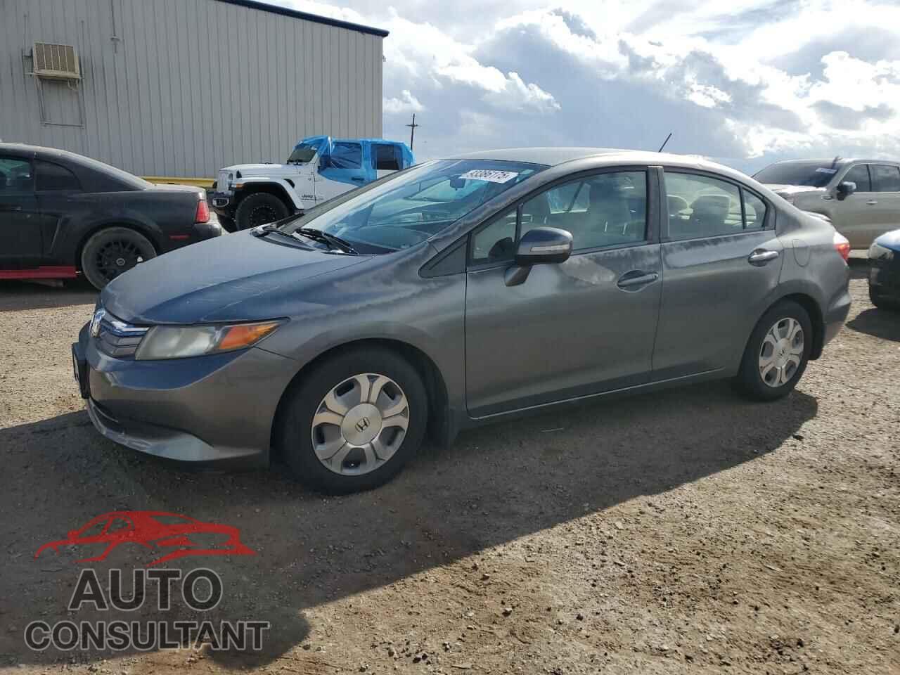 HONDA CIVIC 2012 - JHMFB4F25CS005769