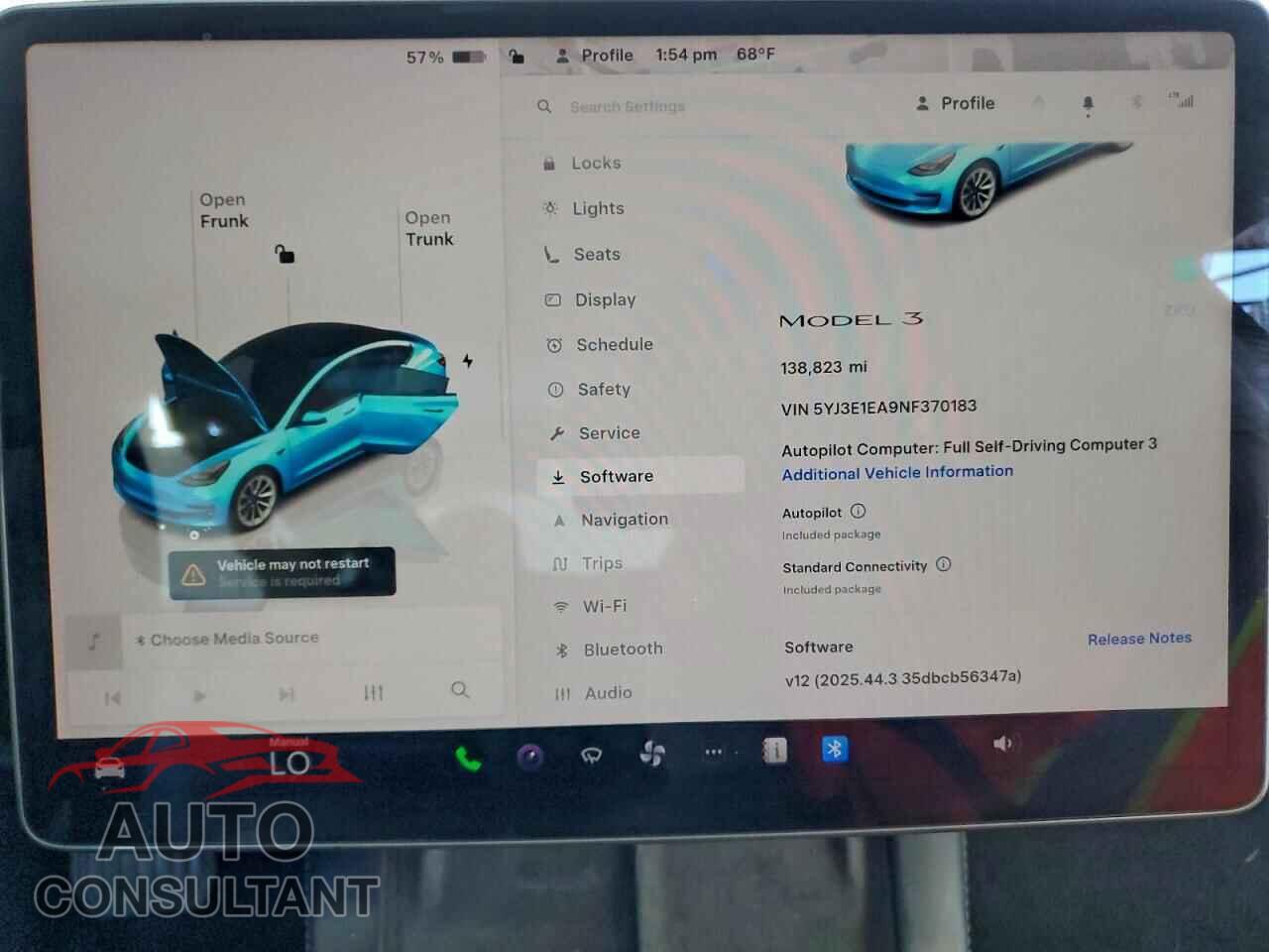 TESLA MODEL 3 2022 - 5YJ3E1EA9NF370183