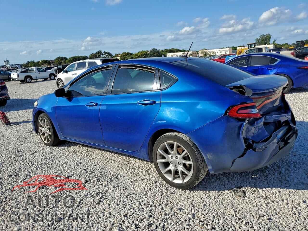 DODGE DART 2013 - 1C3CDFBA1DD157825