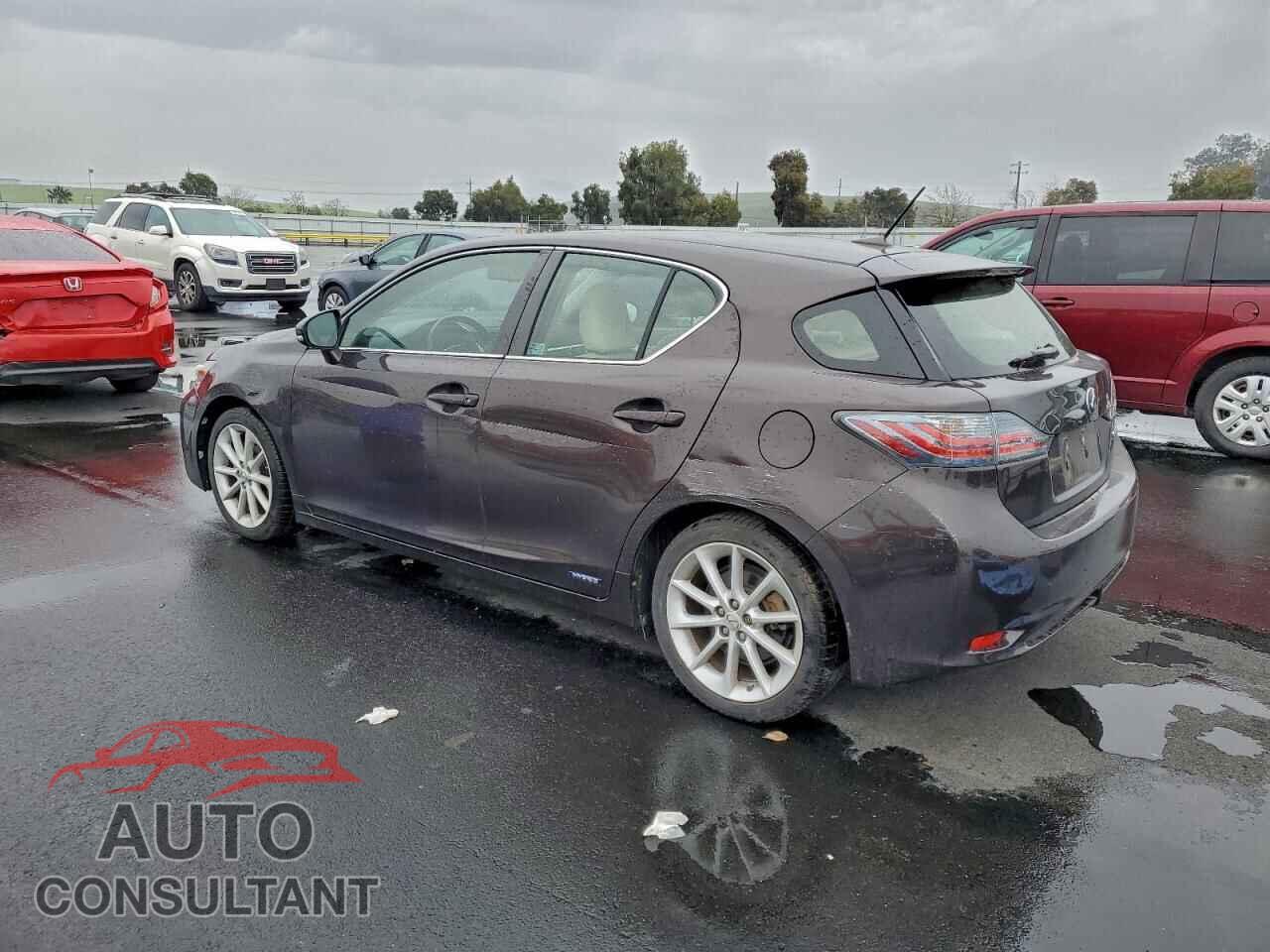 LEXUS CT 200 2012 - JTHKD5BH5C2079086