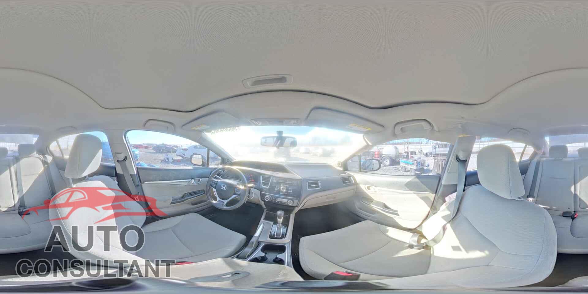 HONDA CIVIC 2013 - 2HGFB2F80DH534504