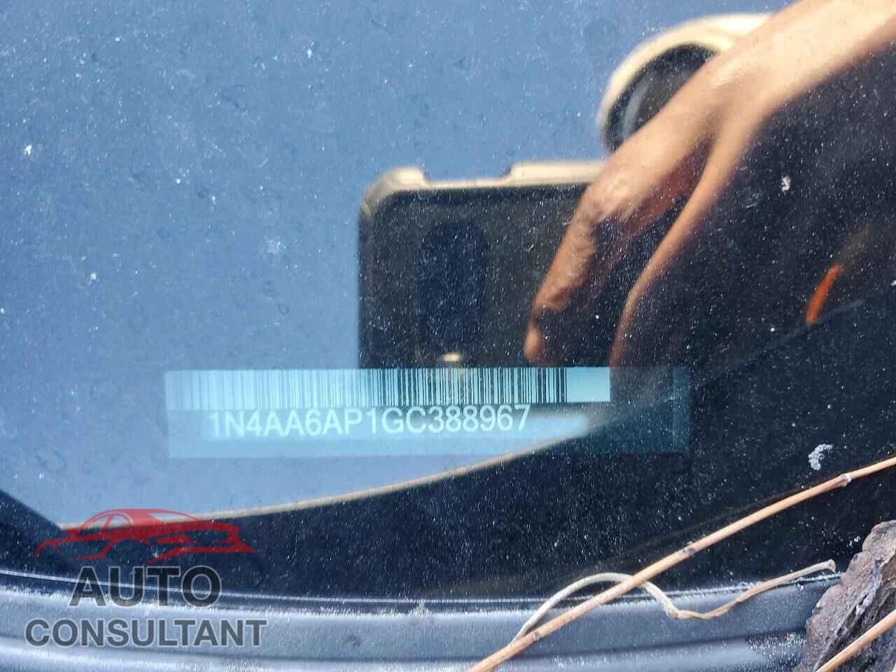 NISSAN MAXIMA 2016 - 1N4AA6AP1GC388967