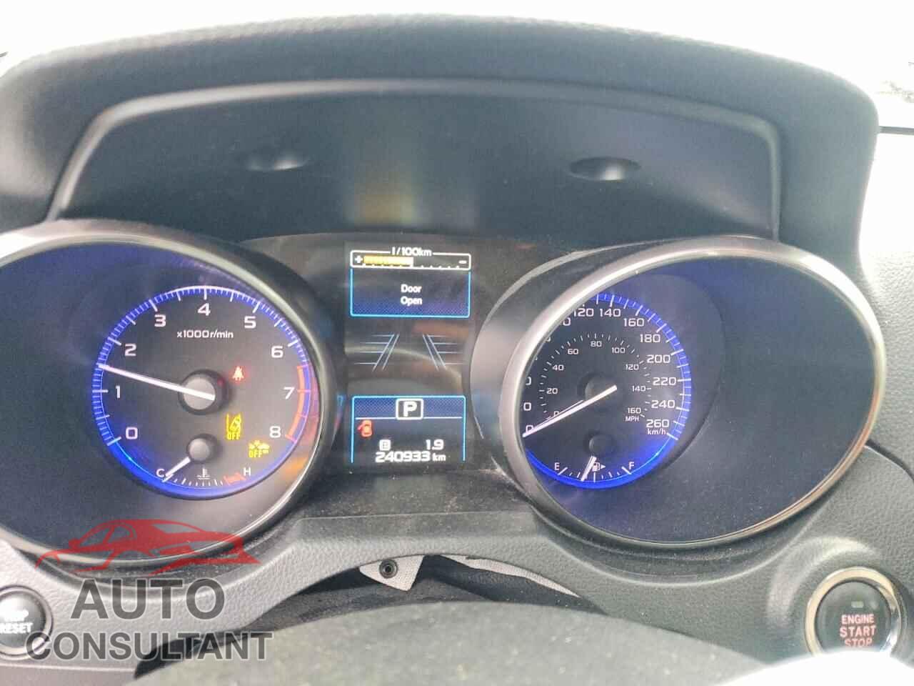 SUBARU OUTBACK 2018 - 4S4BSFNC3J3236176