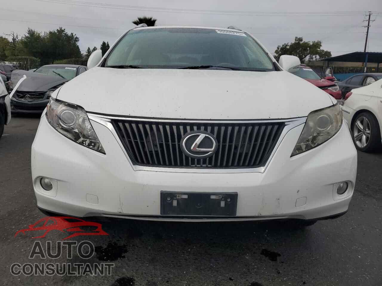 LEXUS RX350 2011 - 2T2BK1BA3BC086570