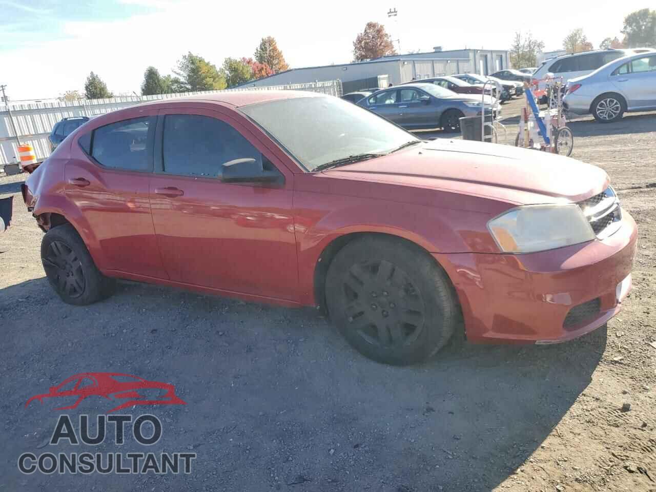 DODGE AVENGER 2013 - 1C3CDZAB0DN613898