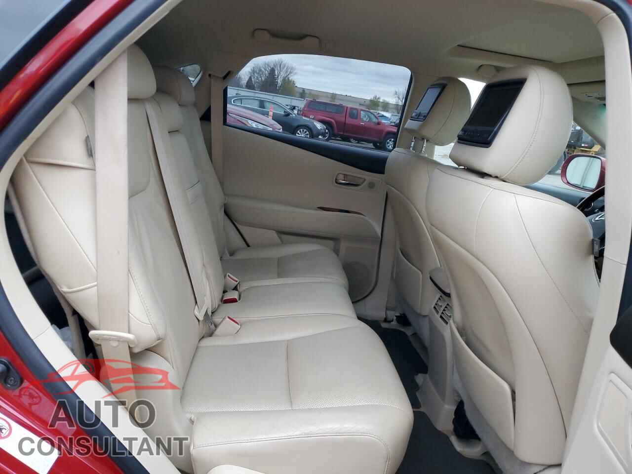 LEXUS RX450 2010 - JTJBC1BA6A2016234