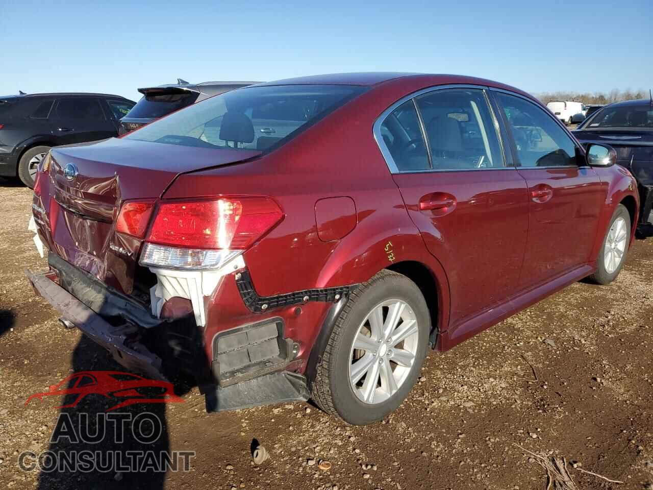 SUBARU LEGACY 2012 - 4S3BMCC63C3017845