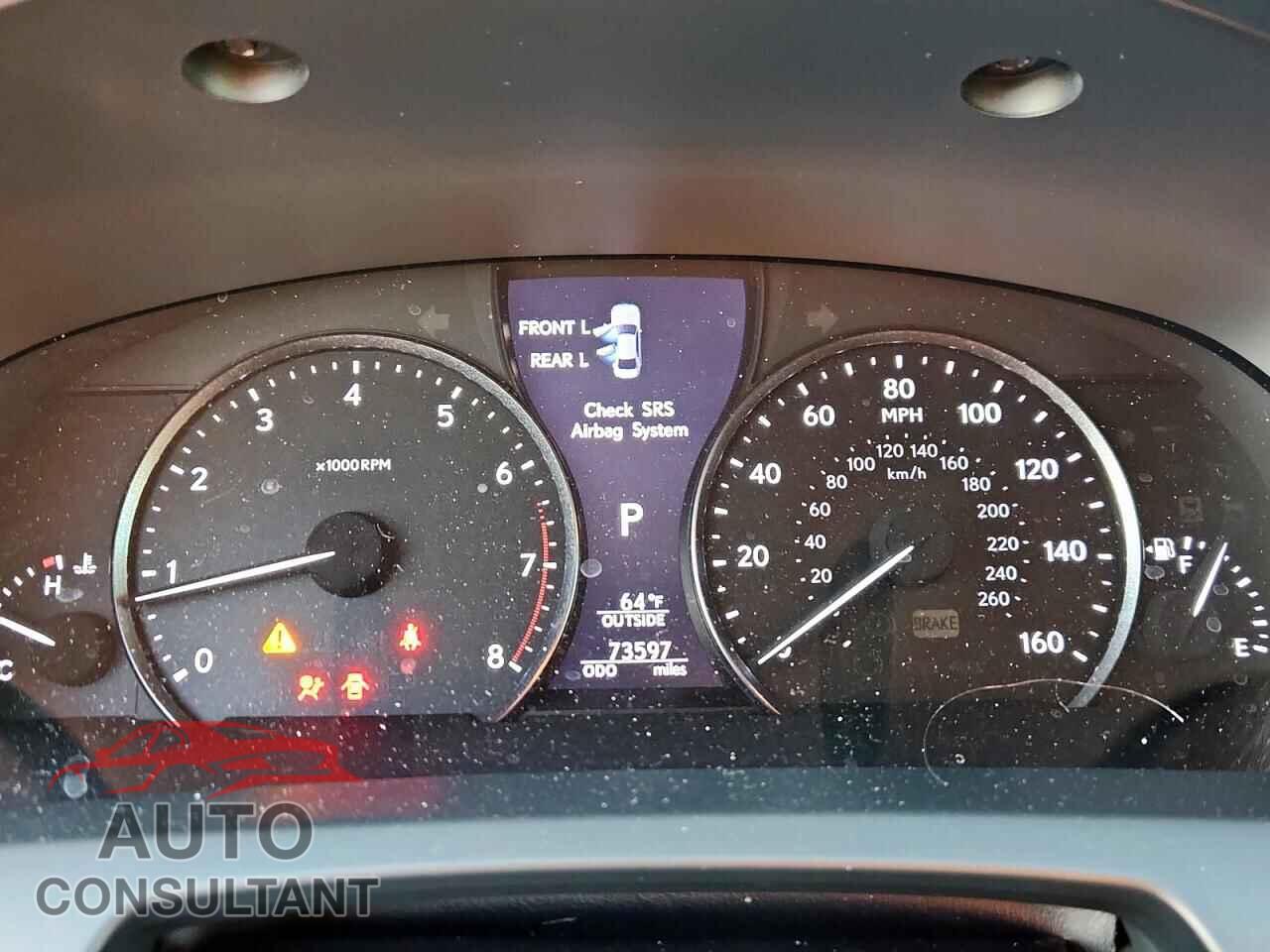 LEXUS LS460 2014 - JTHBL5EF3E5125528