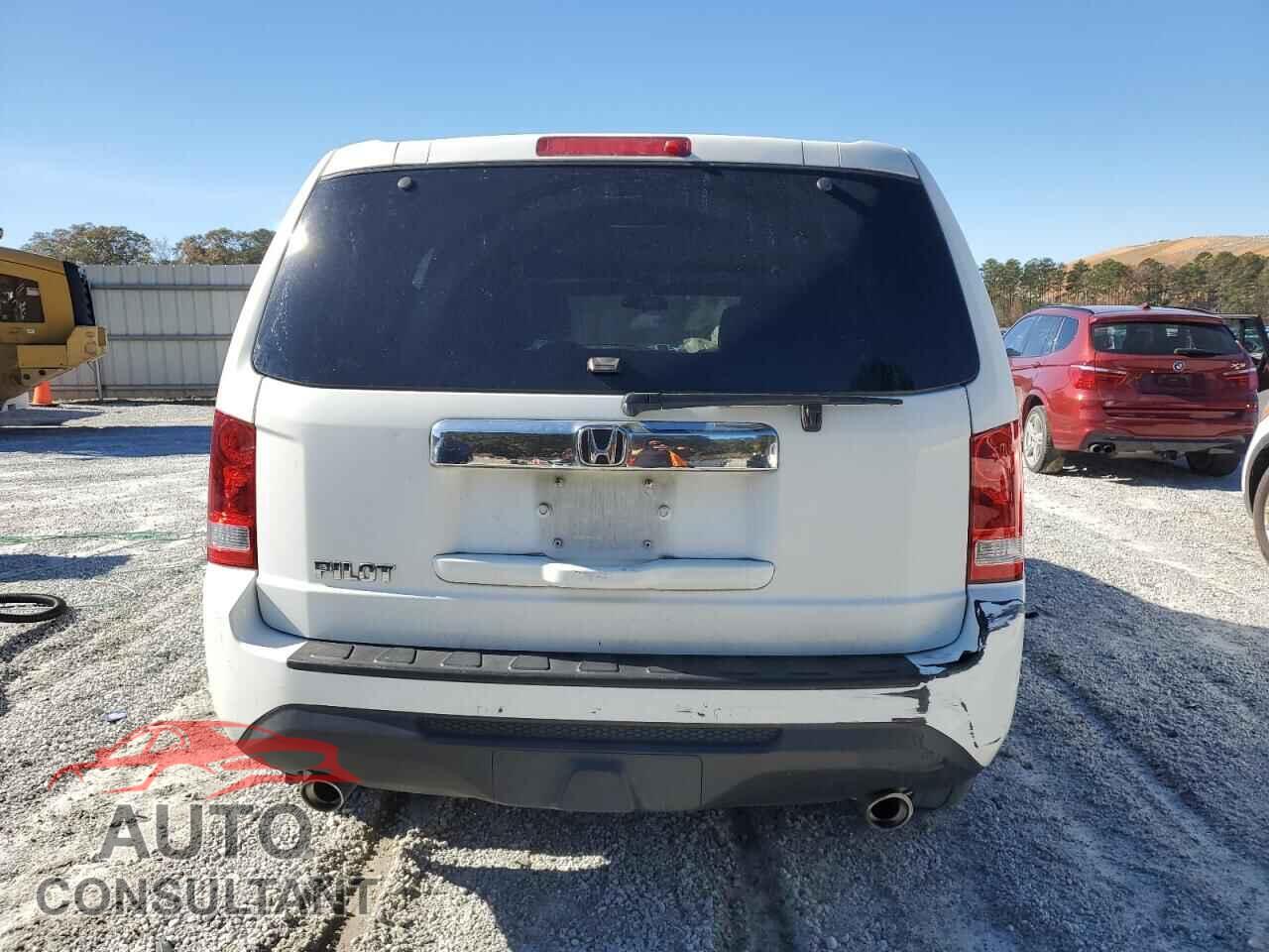 HONDA PILOT 2012 - 5FNYF3H42CB024591