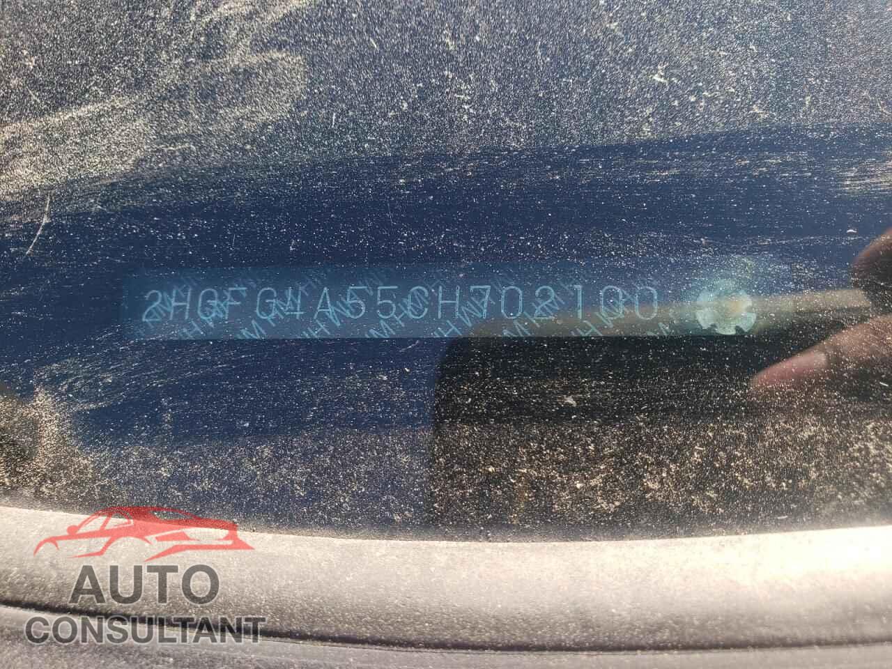 HONDA CIVIC 2012 - 2HGFG4A55CH702100