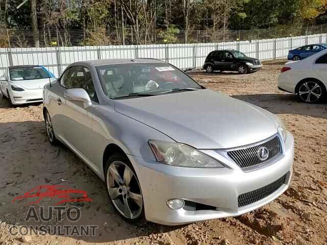 LEXUS IS 2010 - JTHFF2C26A2503778